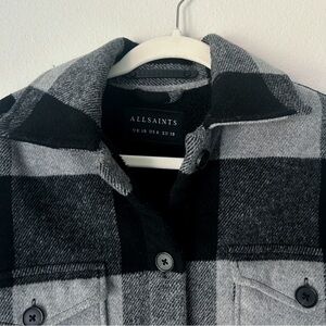 AllSaints Luella Oversized Sherpa Jacket – Women’s 6